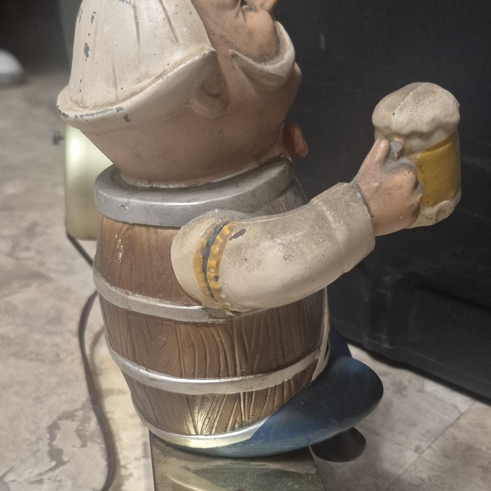Vintage Working 1950's BLATZ Beer Lighted Bar Advertising Clock Sign Light USA - Picture 8 of 10